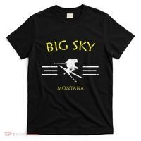 Big Sky Skiing Montana Ski T-Shirt thumb 0