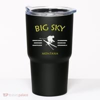 Big Sky Skiing Montana Ski Tumbler thumb 0