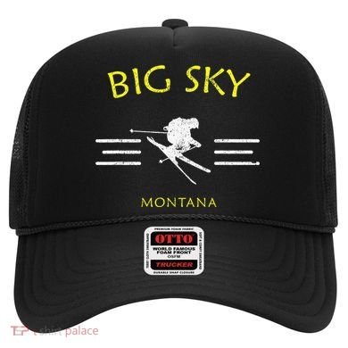 Big Sky Skiing Montana Ski Hat