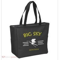 Big Sky Skiing Montana Ski Tote Bag thumb 2