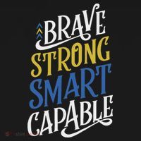 Brave Strong Smart Capable World Down Syndrome Day Awareness Toddler T-Shirt thumb 4