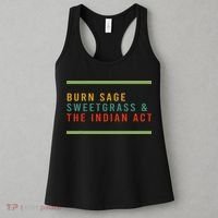 Burn Sage Sweetgrass & The Indian Act Women's Tank Top thumb 3