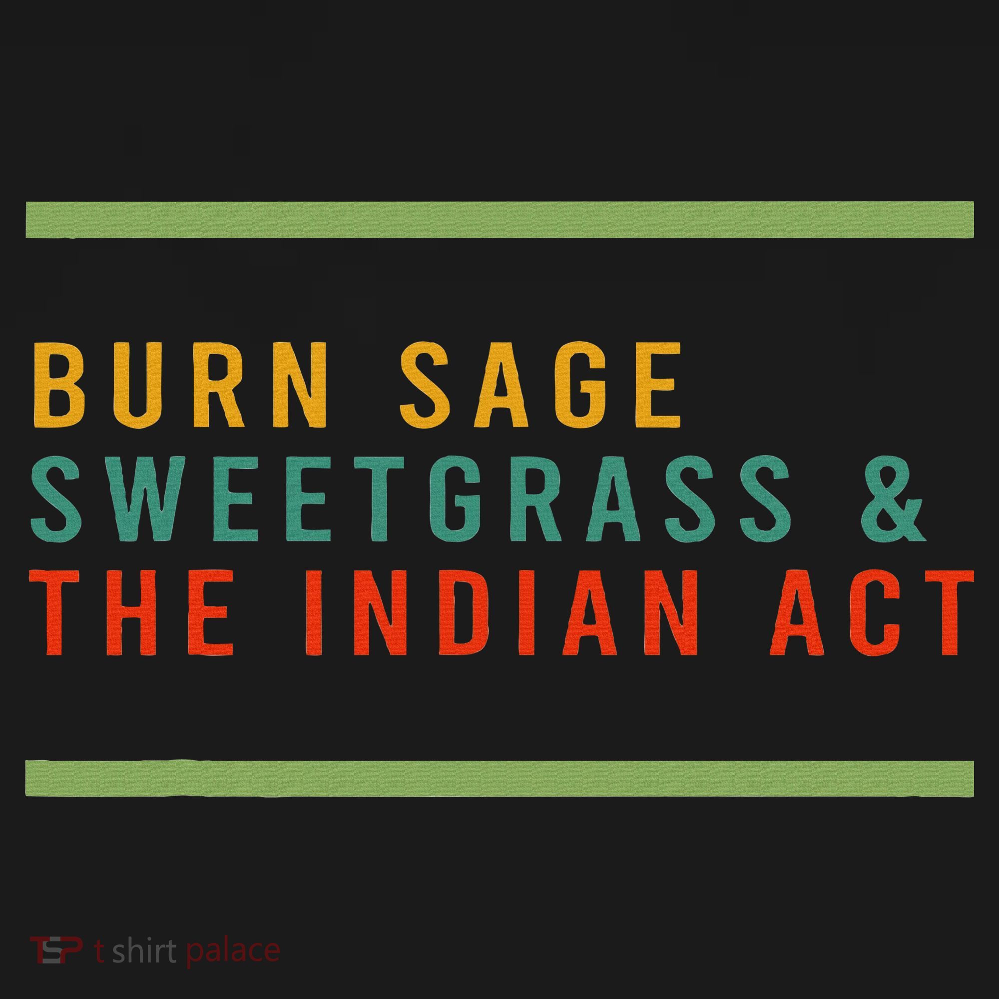 Burn Sage Sweetgrass & The Indian Act Kids Hoodie