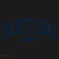 Barcelona Spain Spain College University Style Navy Backpack thumb 2