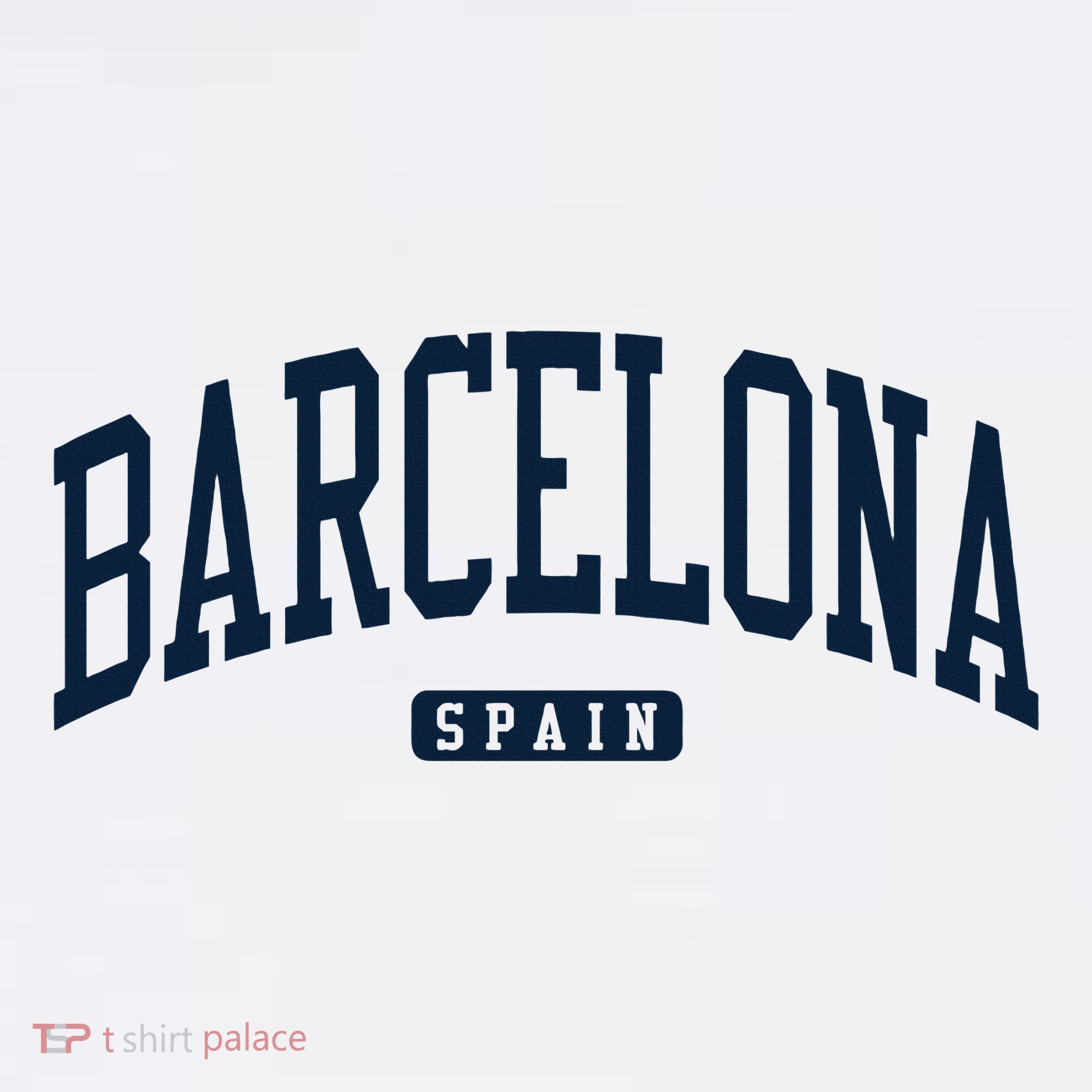 Barcelona Spain Spain College University Style Navy Baby Bodysuit