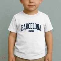 Barcelona Spain Spain College University Style Navy Toddler T-Shirt thumb 2