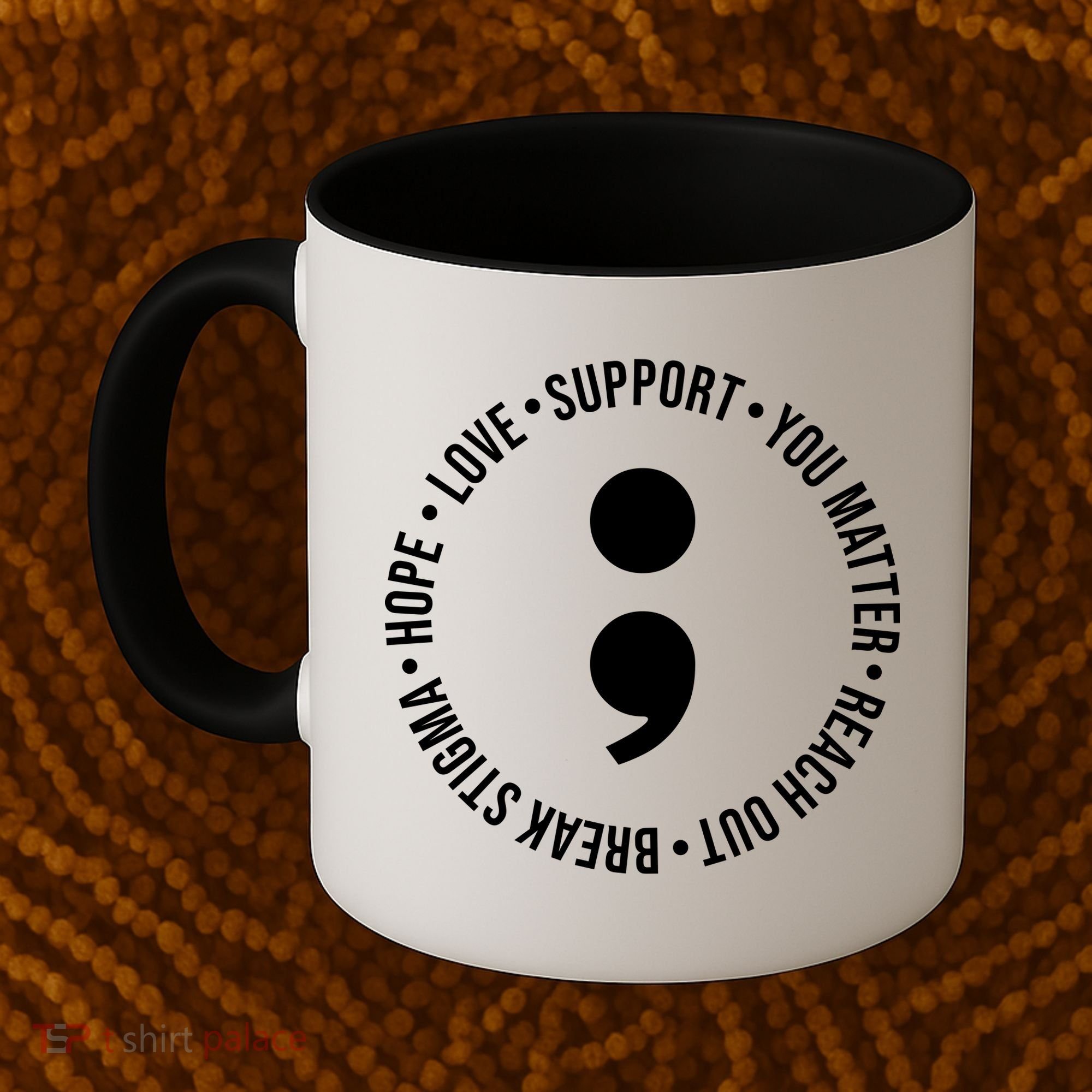 Break Stigma Support Mental Health Awareness Coffee Mug