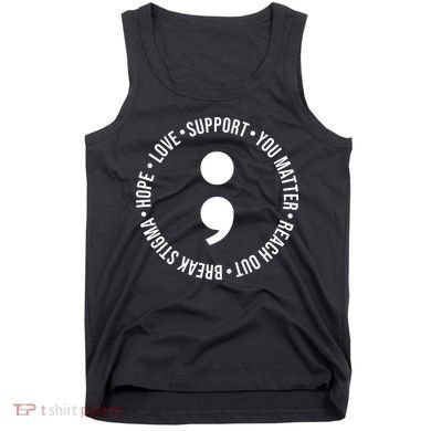 Break Stigma Support Mental Health Awareness Tank Top