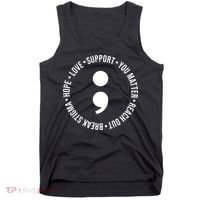Break Stigma Support Mental Health Awareness Tank Top thumb 0