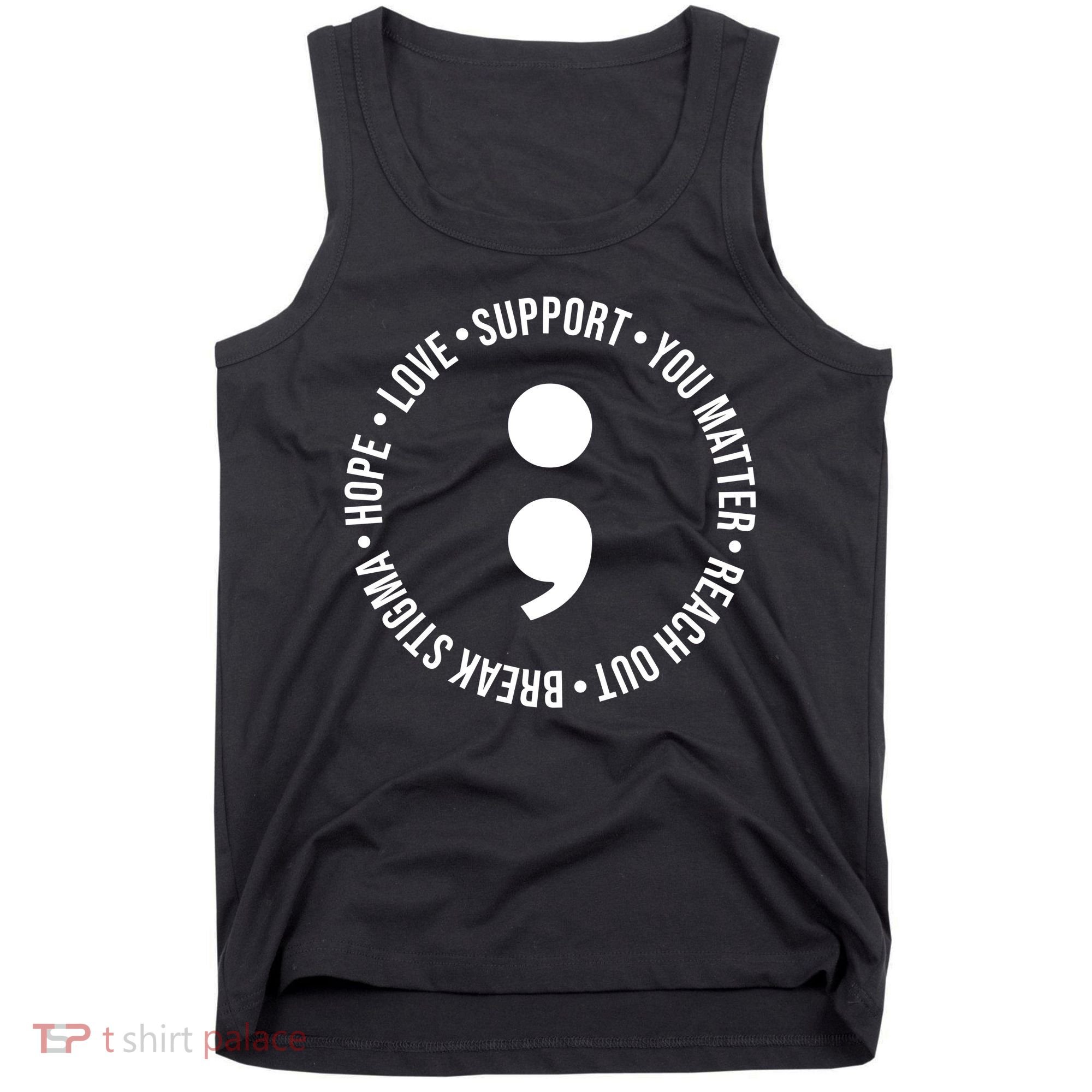 Break Stigma Support Mental Health Awareness Tank Top
