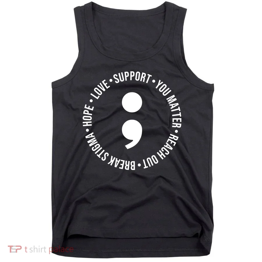 Break Stigma Support Mental Health Awareness Tank Top