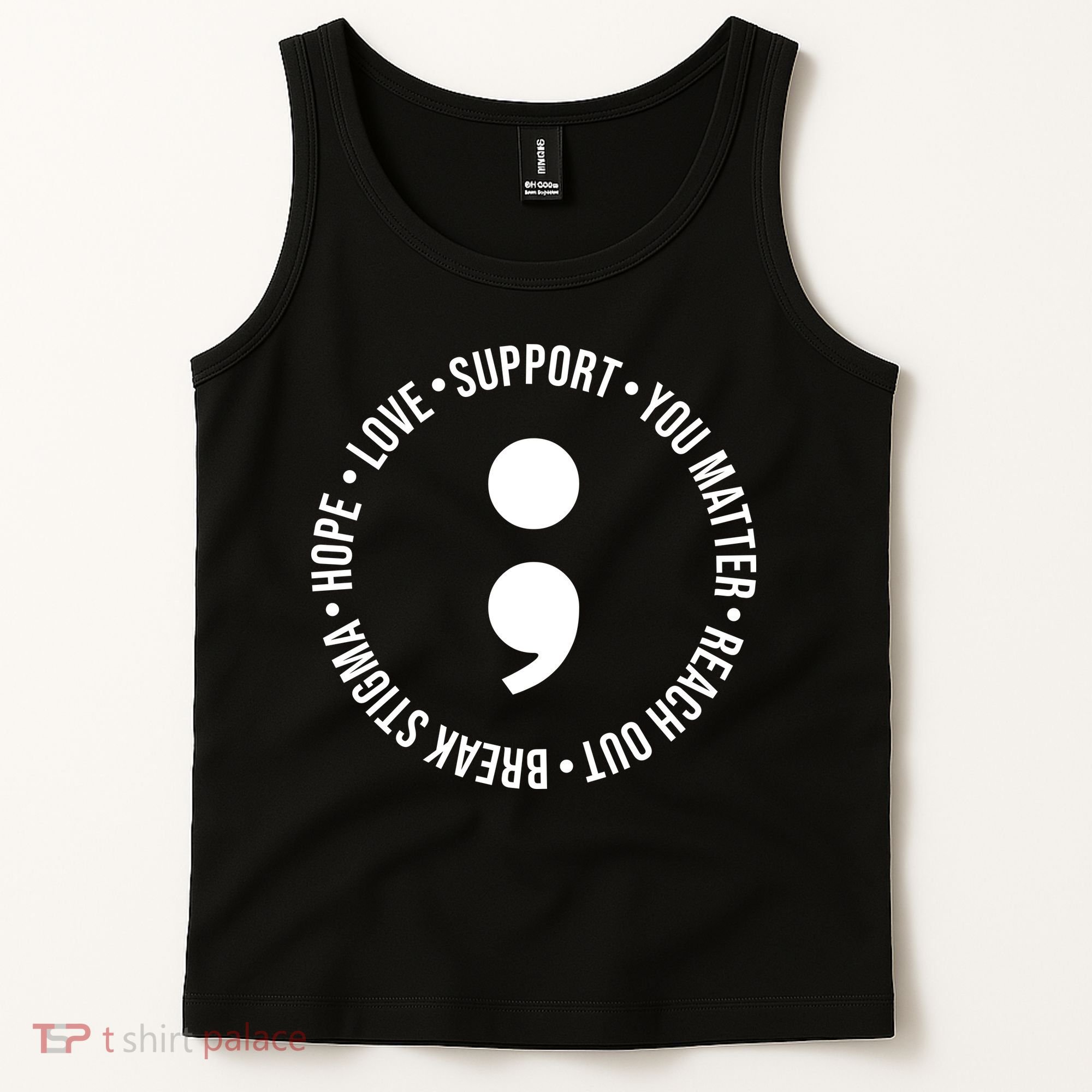 Break Stigma Support Mental Health Awareness Tank Top