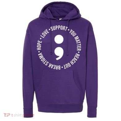 Break Stigma Support Mental Health Awareness Hoodie