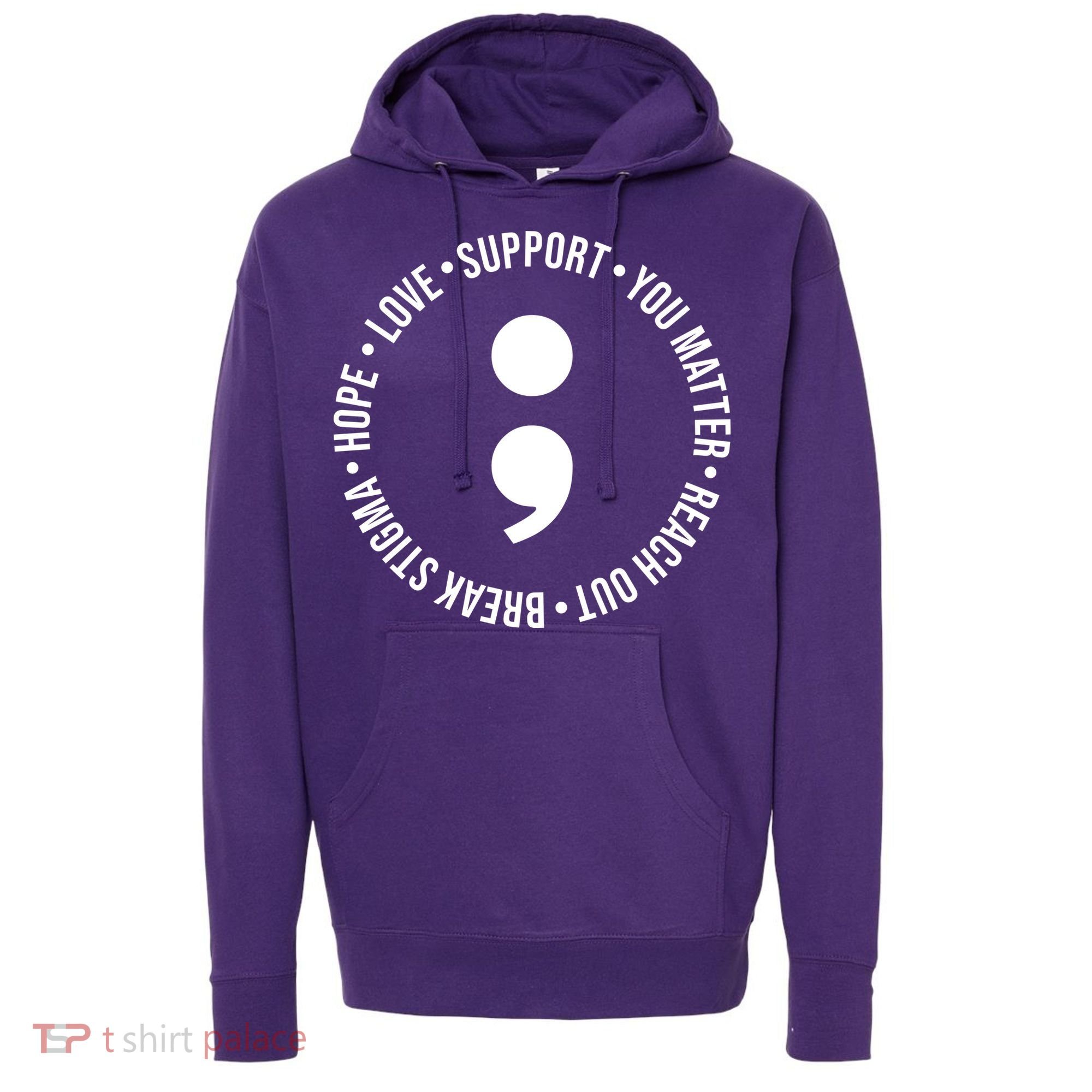 Break Stigma Support Mental Health Awareness Hoodie