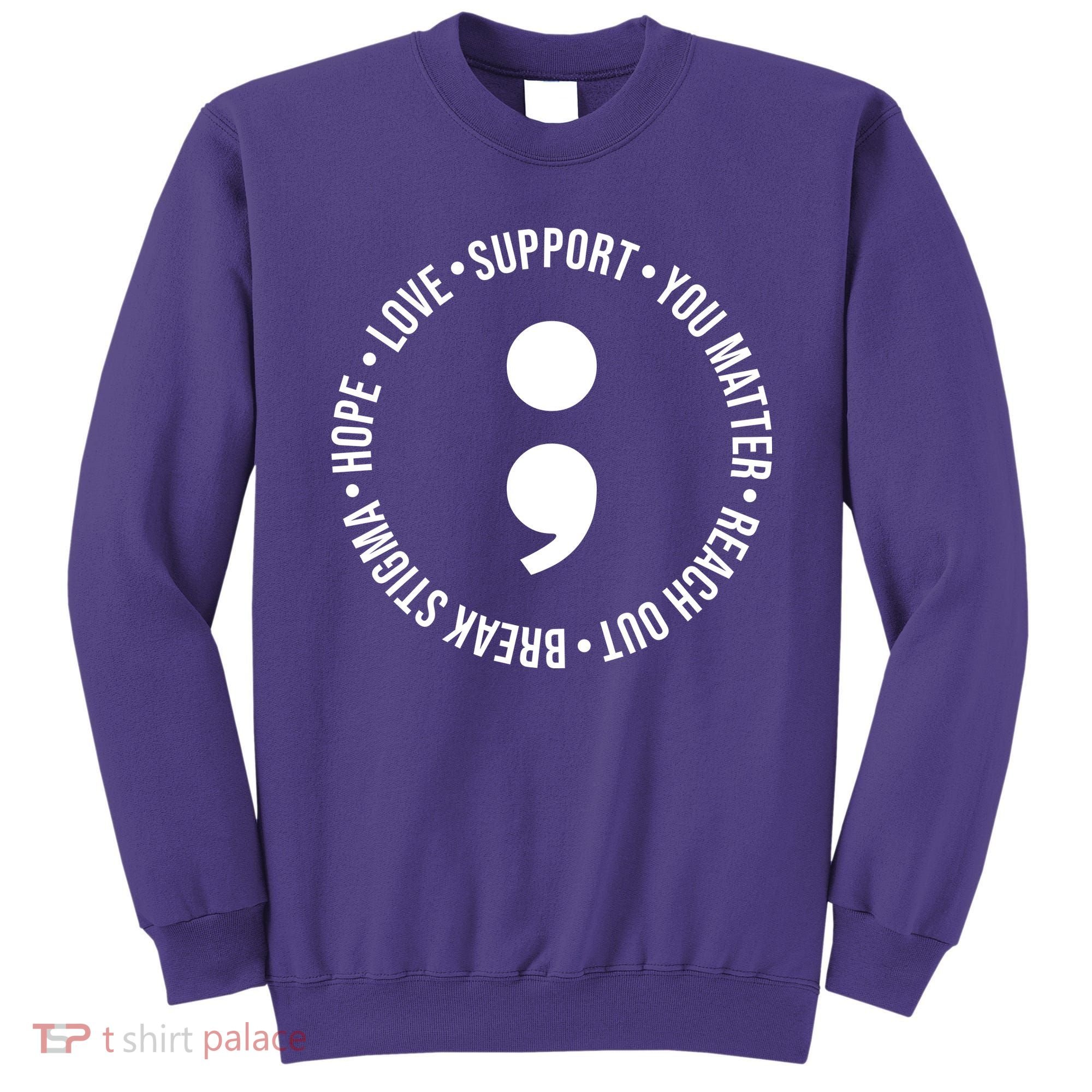 Break Stigma Support Mental Health Awareness Sweatshirt
