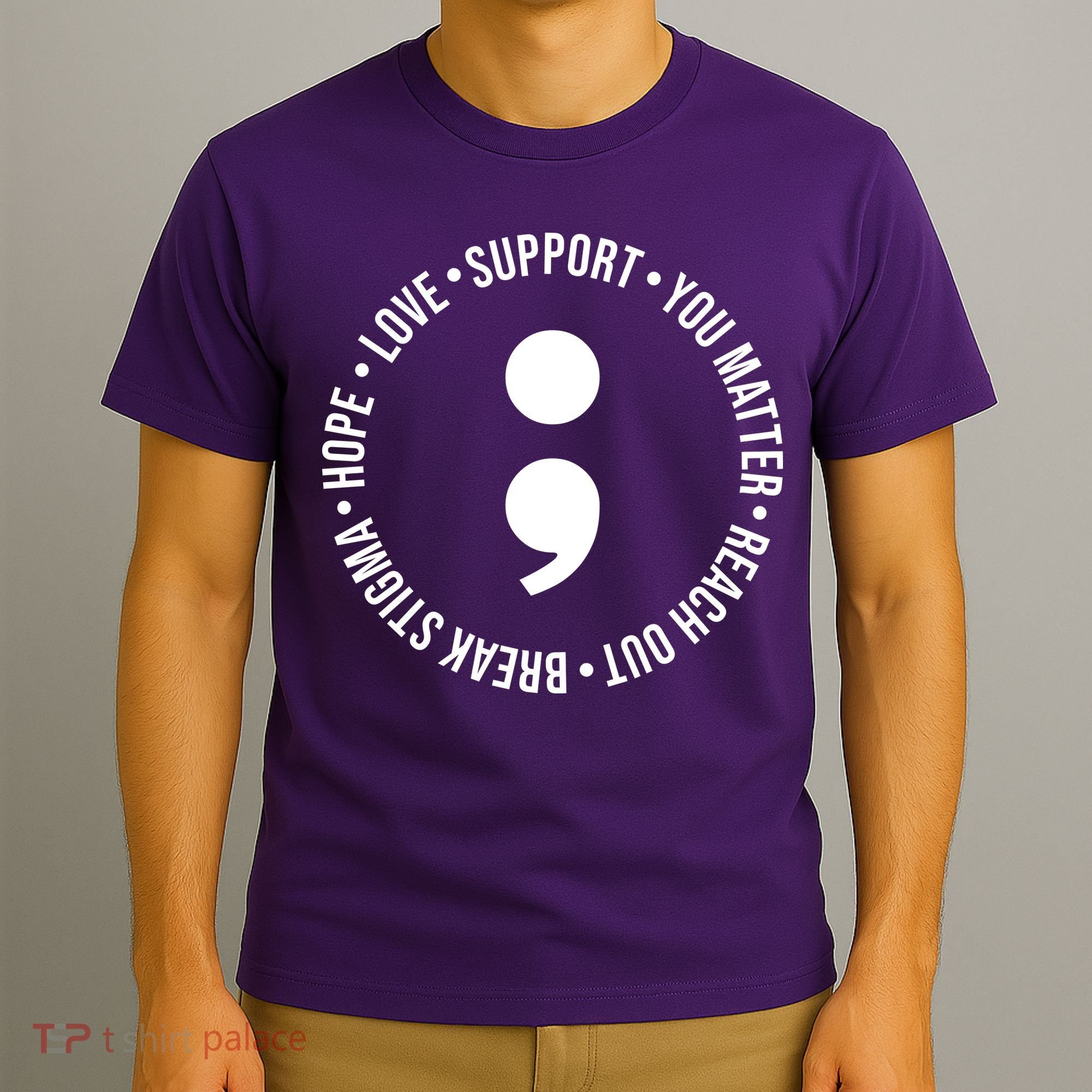 Break Stigma Support Mental Health Awareness T-Shirt
