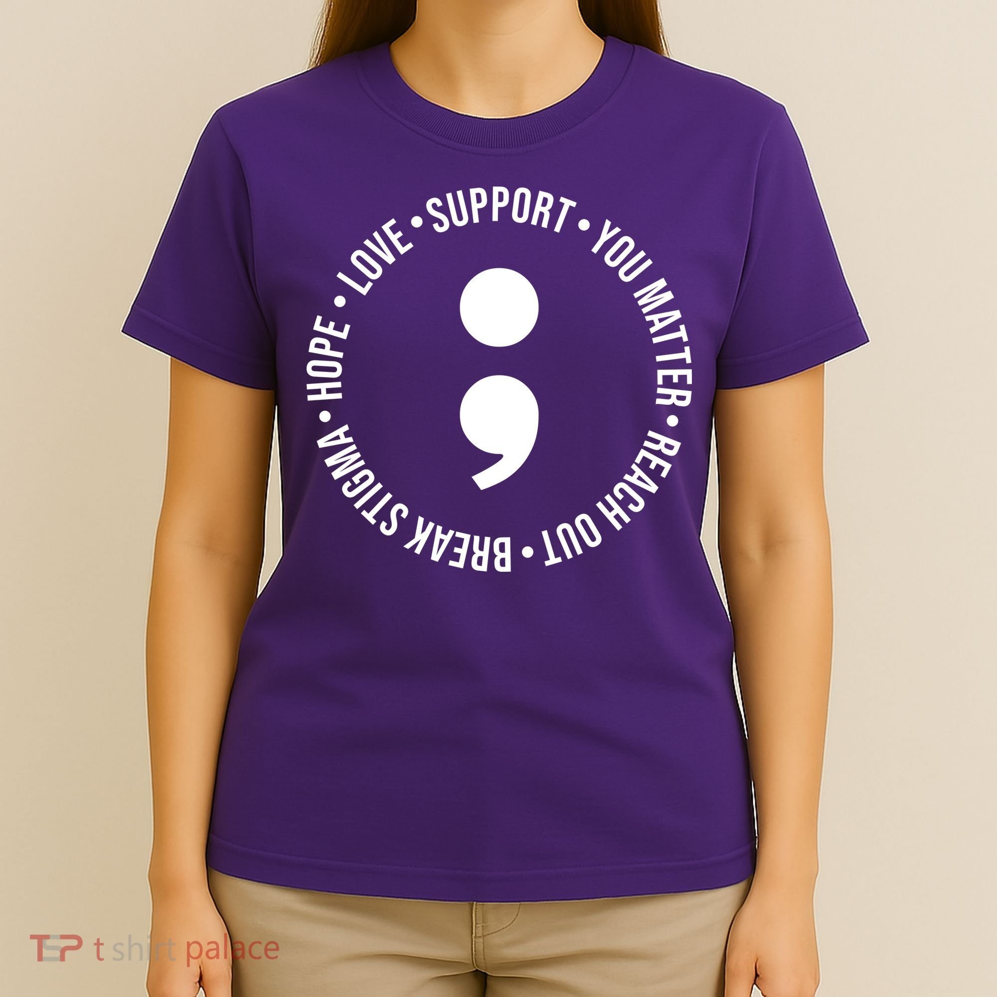 Break Stigma Support Mental Health Awareness T-Shirt