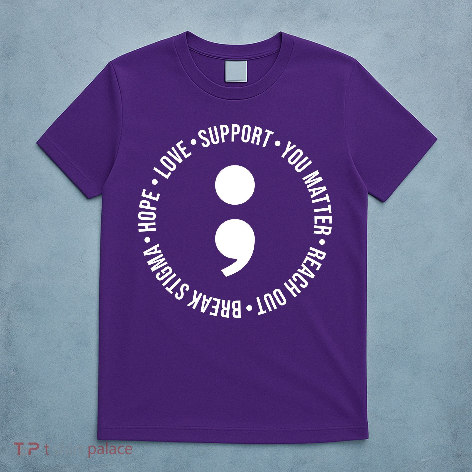 Break Stigma Support Mental Health Awareness T-Shirt