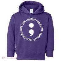 Break Stigma Support Mental Health Awareness Toddler Hoodie thumb 0