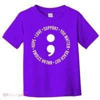 Break Stigma Support Mental Health Awareness Toddler T-Shirt thumb 0