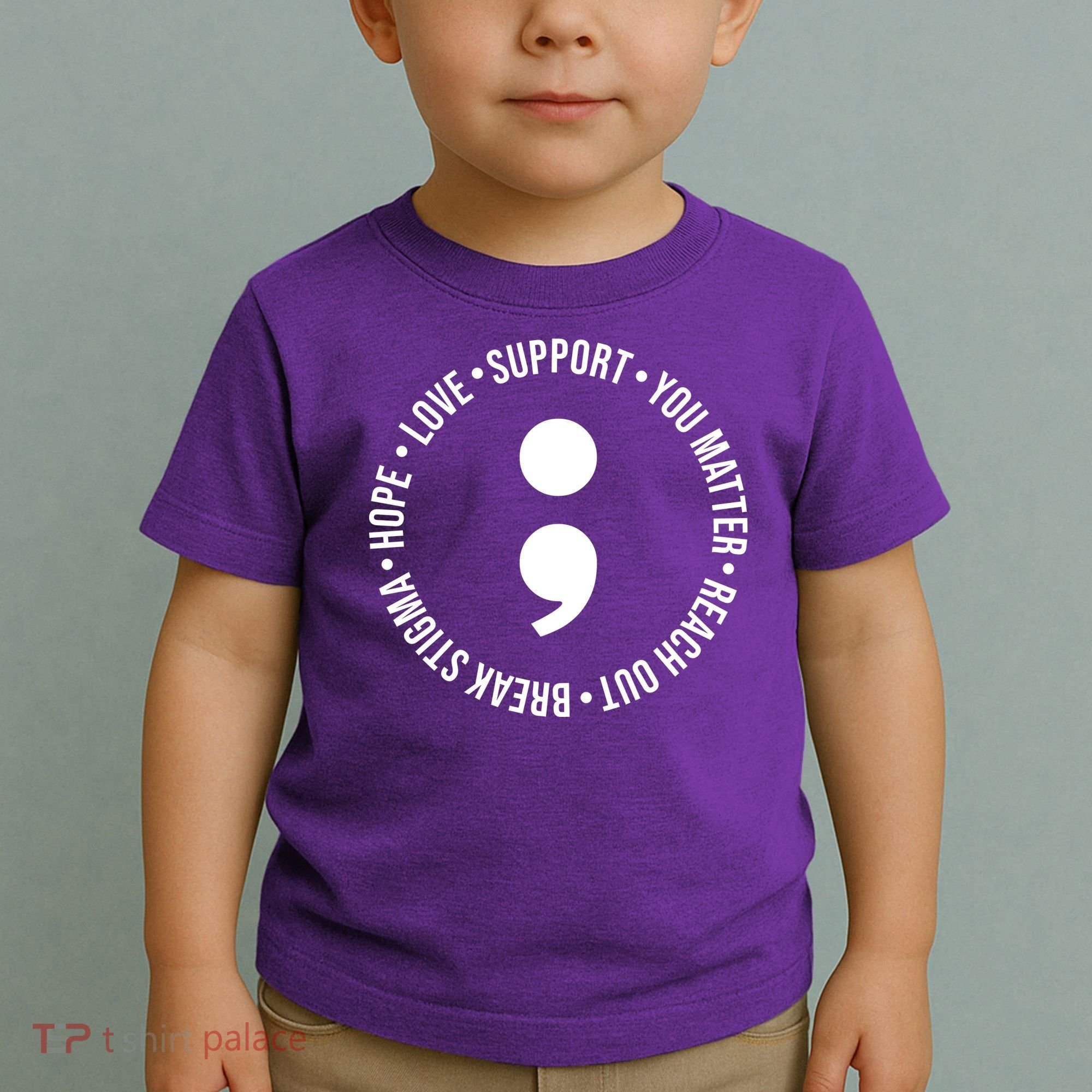 Break Stigma Support Mental Health Awareness Toddler T-Shirt