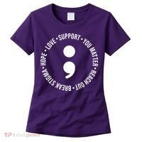 Break Stigma Support Mental Health Awareness Women's T-Shirt thumb 0