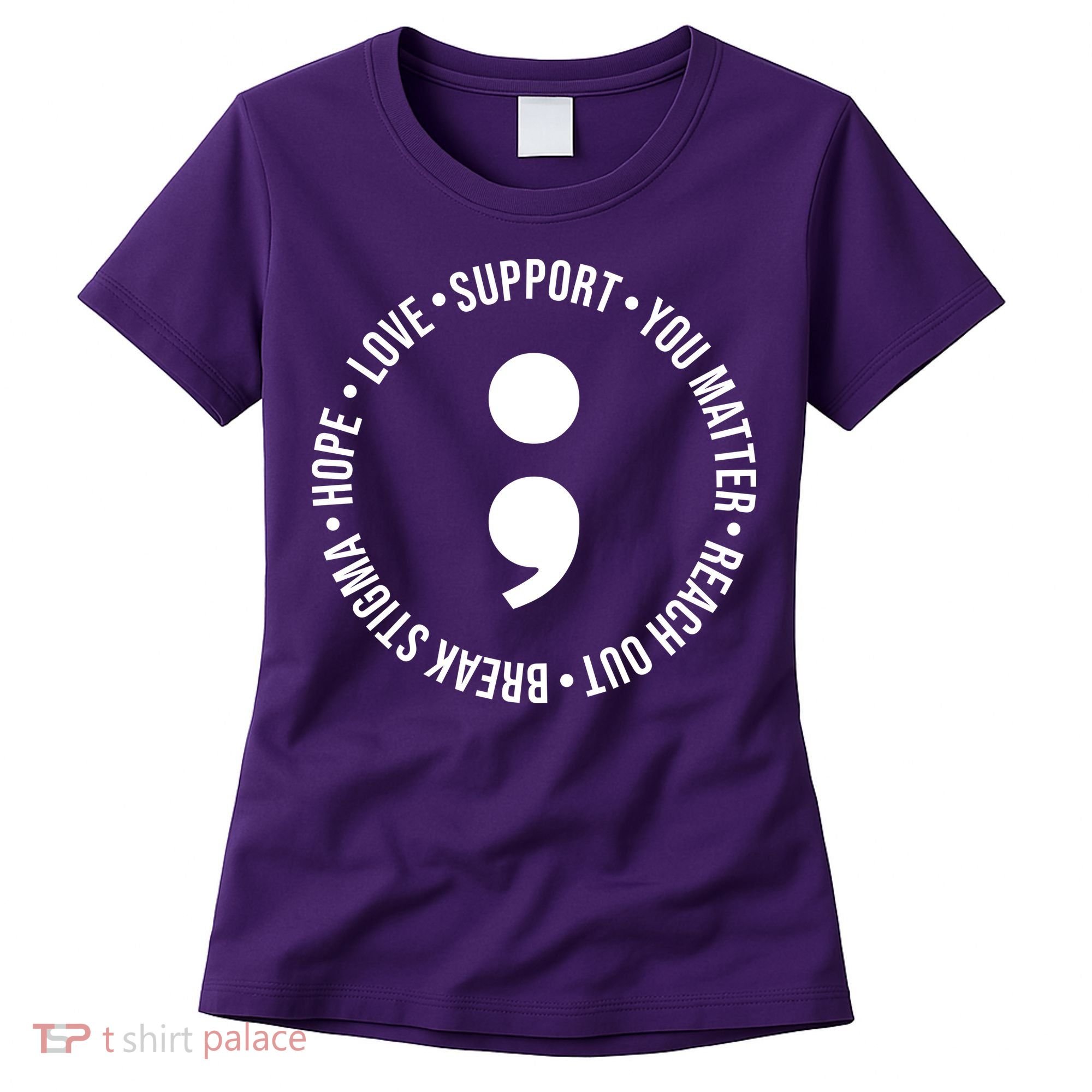 Break Stigma Support Mental Health Awareness Women's T-Shirt