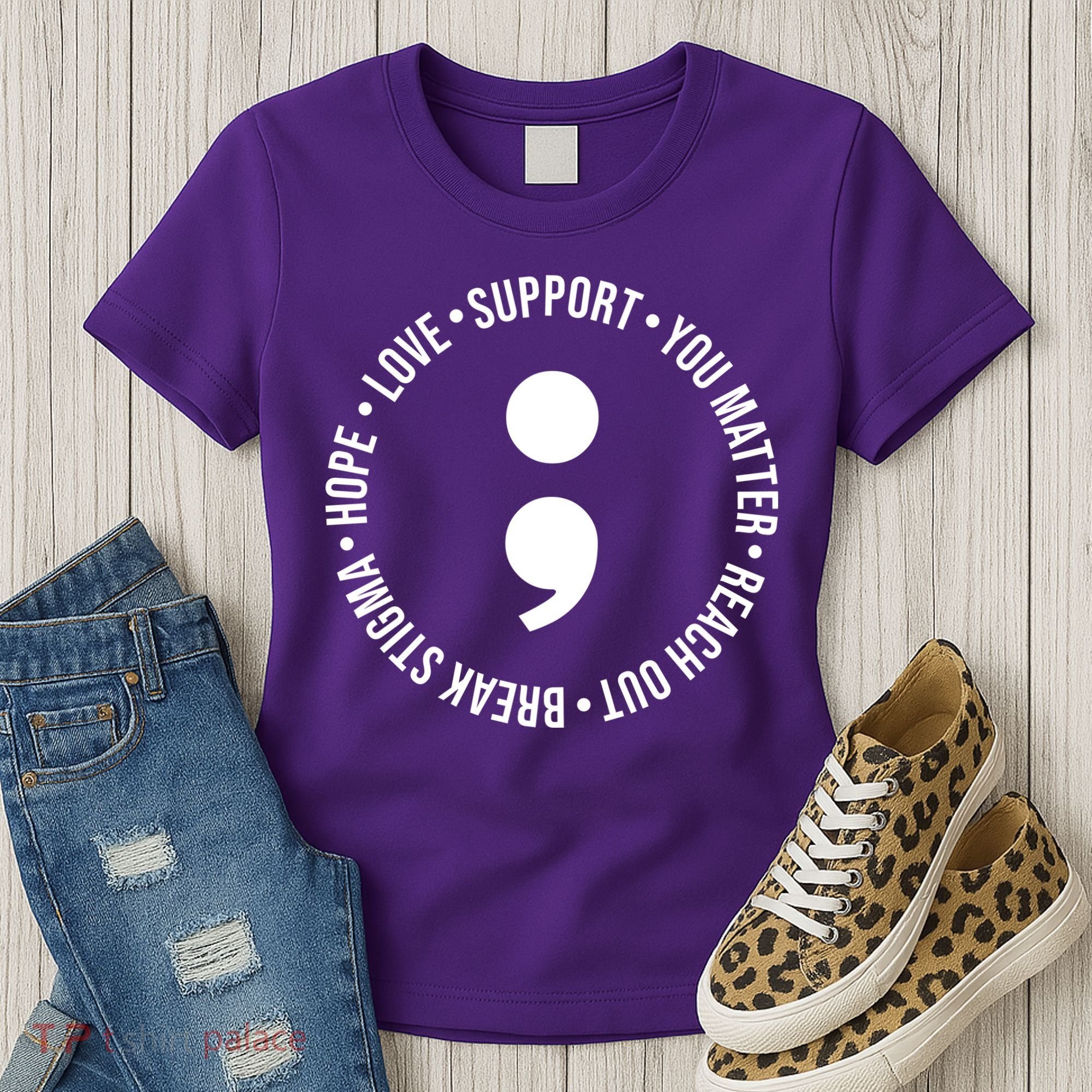 Break Stigma Support Mental Health Awareness Women's T-Shirt
