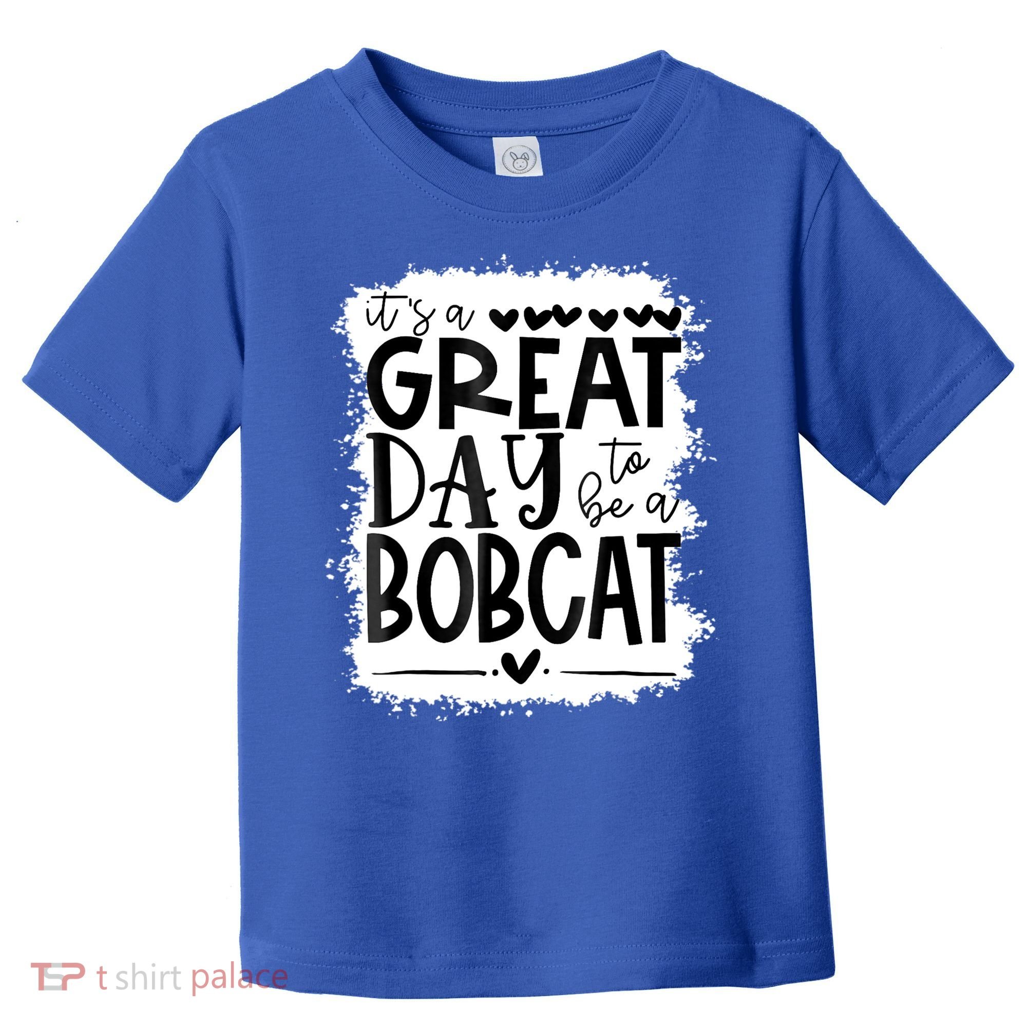 Bobcats School Sports Fan Team Spirit Mascot Gift Bleached Toddler T-Shirt