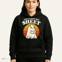 Boo Sheet Shirt This Is Some Boo Sheet Ghost Funny Retro Halloween Hoodie thumb 5