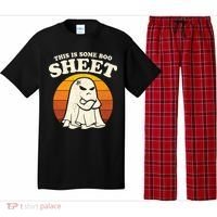 Boo Sheet Shirt This Is Some Boo Sheet Ghost Funny Retro Halloween Pajama Set thumb 0