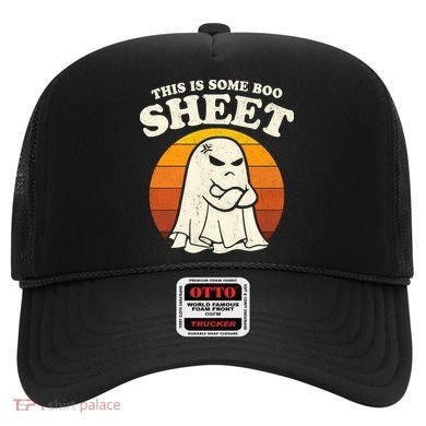 Boo Sheet Shirt This Is Some Boo Sheet Ghost Funny Retro Halloween Hat
