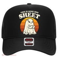 Boo Sheet Shirt This Is Some Boo Sheet Ghost Funny Retro Halloween Hat thumb 0