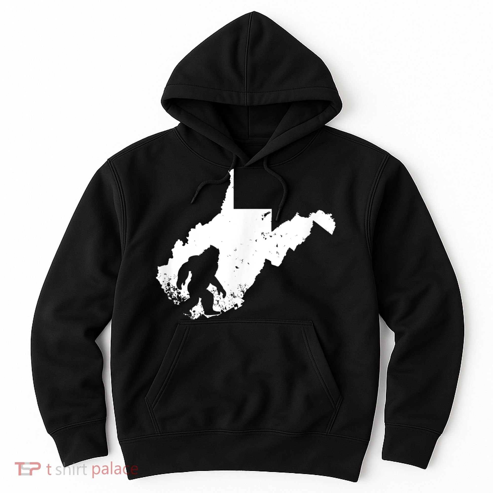 Bigfoot Sasquatch Sighted In State Of West Virginia Bigfoot Hoodie