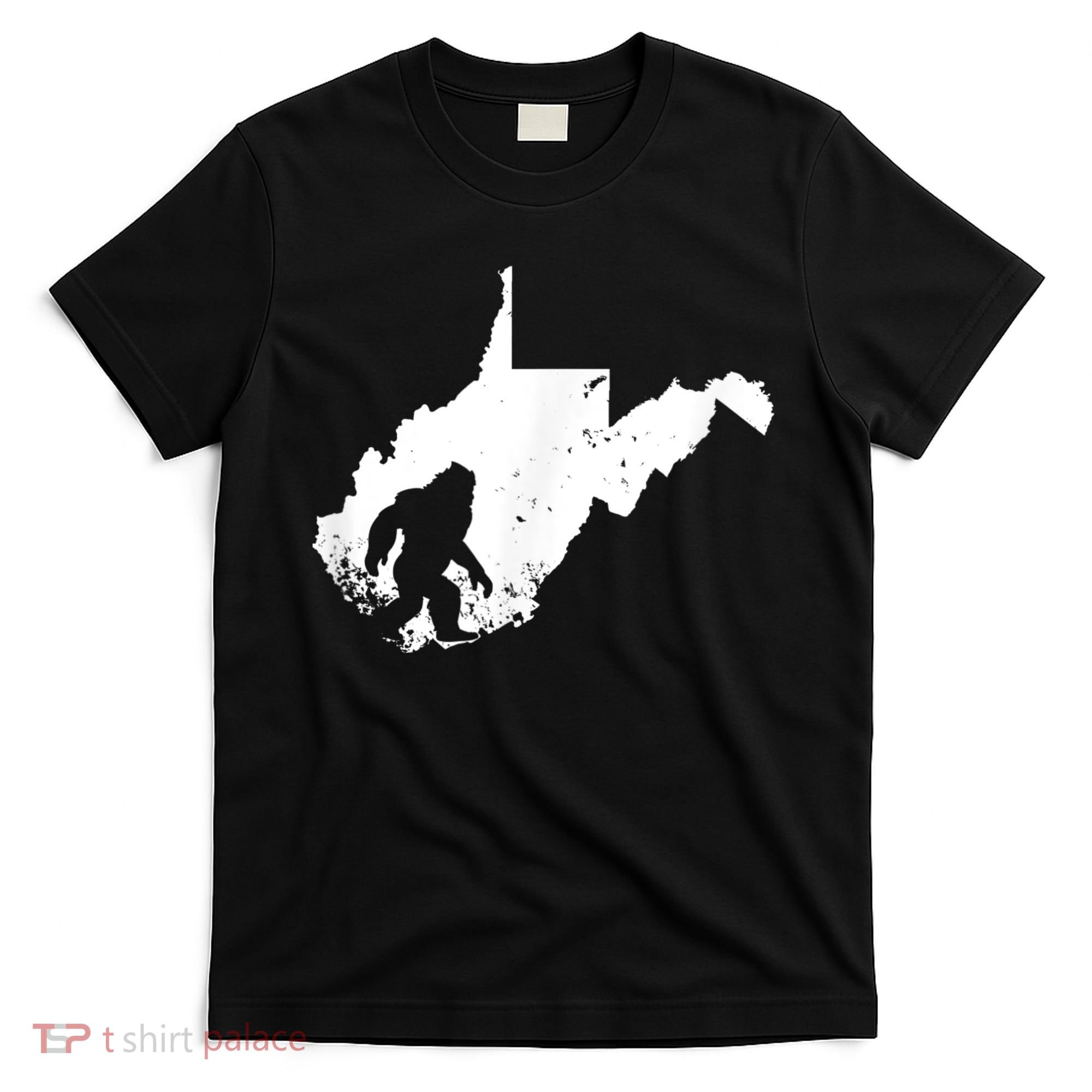 Bigfoot Sasquatch Sighted In State Of West Virginia Bigfoot T-Shirt