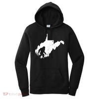 Bigfoot Sasquatch Sighted In State Of West Virginia Bigfoot Women's Hoodie thumb 0
