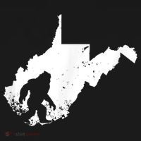 Bigfoot Sasquatch Sighted In State Of West Virginia Bigfoot Women's Hoodie thumb 2