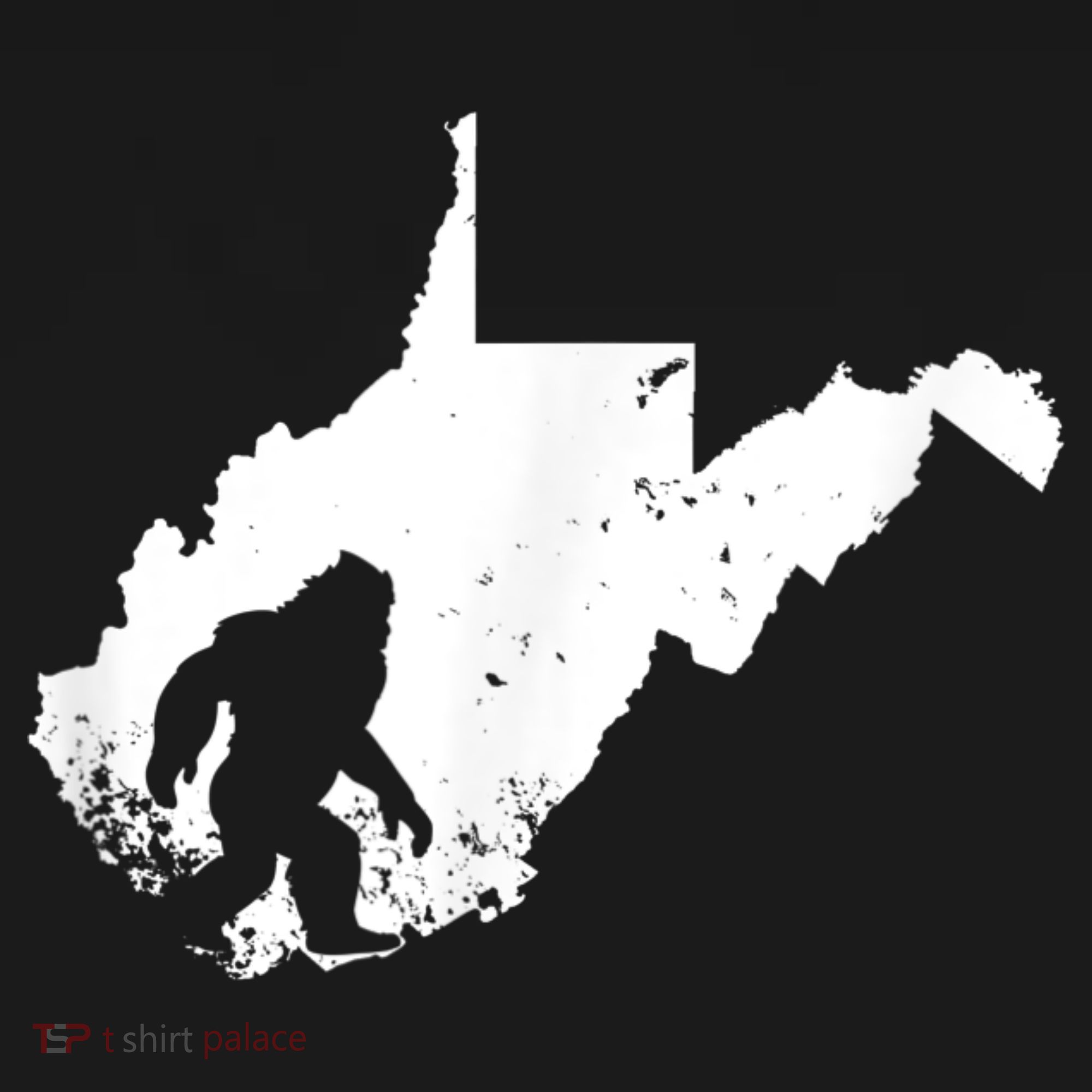 Bigfoot Sasquatch Sighted In State Of West Virginia Bigfoot Women's Hoodie