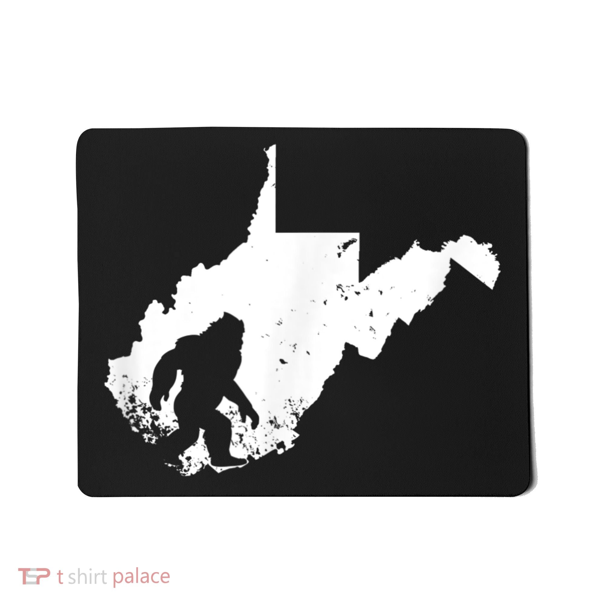 Bigfoot Sasquatch Sighted In State Of West Virginia Bigfoot Mousepad