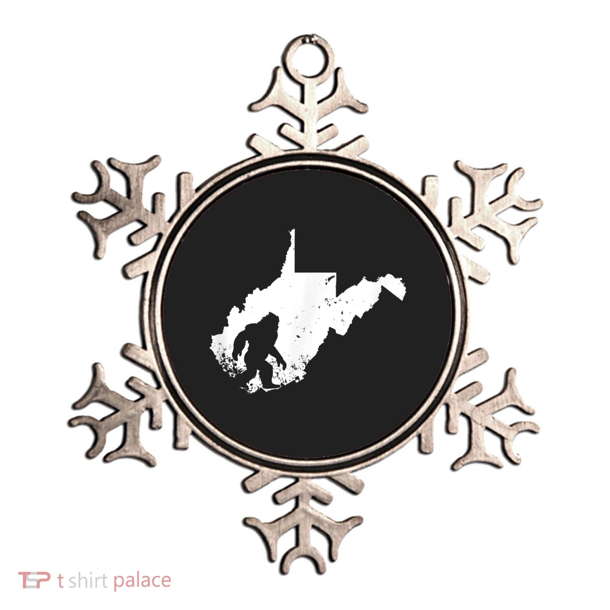 Bigfoot Sasquatch Sighted In State Of West Virginia Bigfoot Ornament