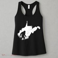 Bigfoot Sasquatch Sighted In State Of West Virginia Bigfoot Women's Tank Top thumb 3