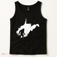 Bigfoot Sasquatch Sighted In State Of West Virginia Bigfoot Tank Top thumb 2