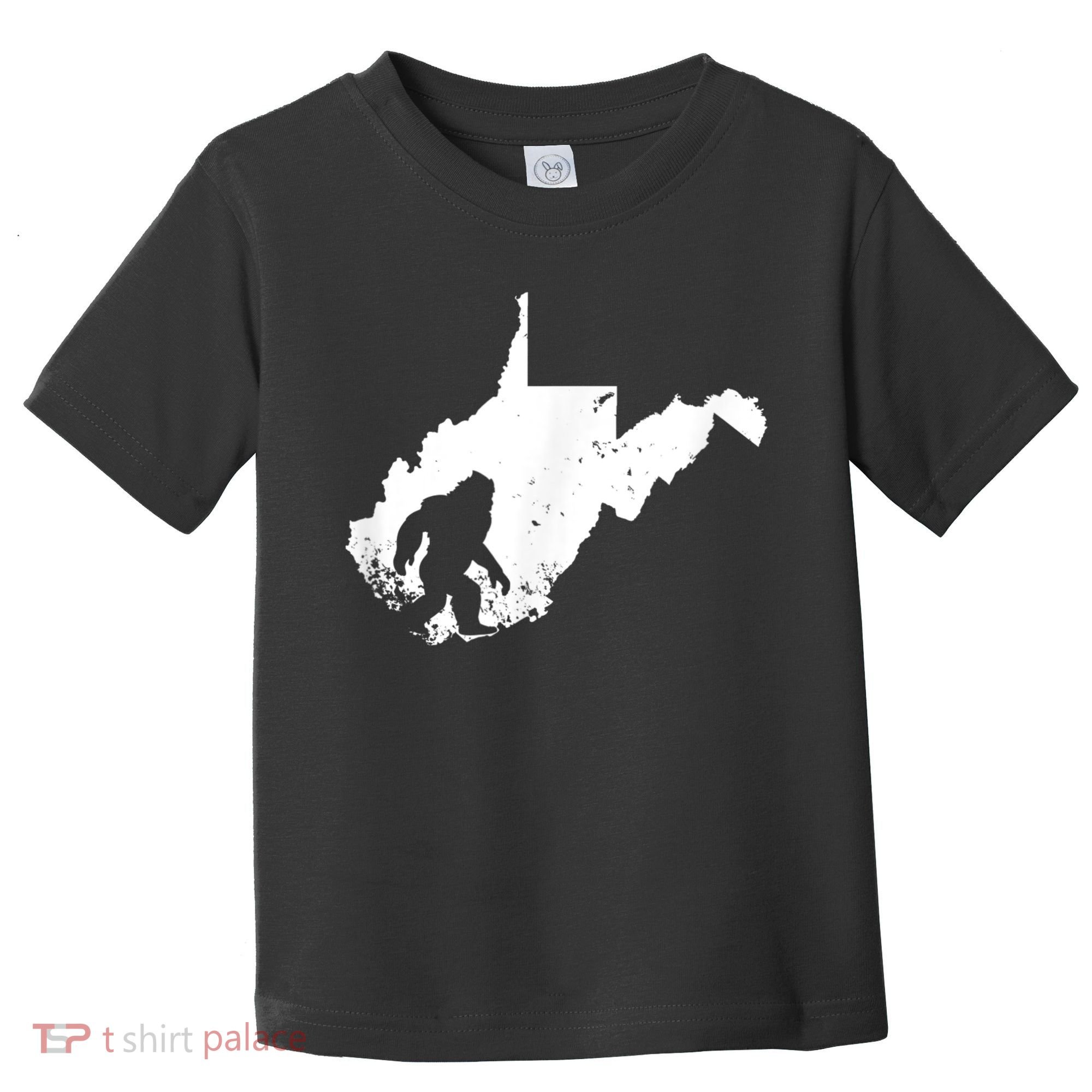 Bigfoot Sasquatch Sighted In State Of West Virginia Bigfoot Toddler T-Shirt
