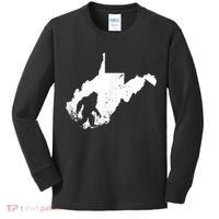 Bigfoot Sasquatch Sighted In State Of West Virginia Bigfoot Kids Long Sleeve Shirt thumb 0