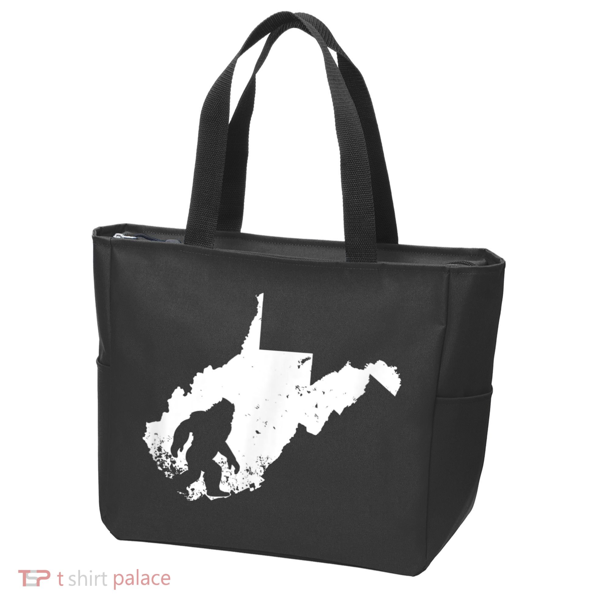 Bigfoot Sasquatch Sighted In State Of West Virginia Bigfoot Tote Bag