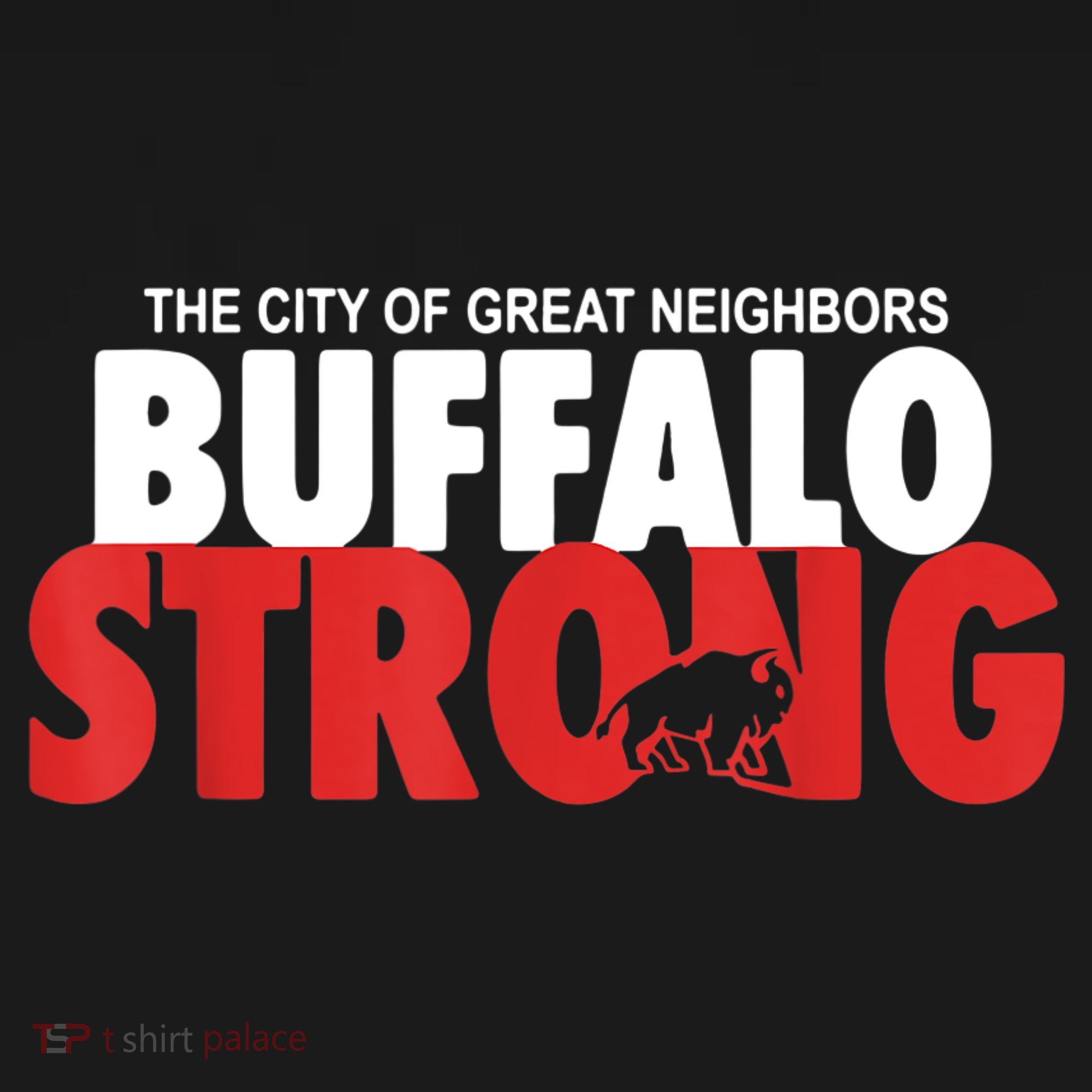 Buffalo Strong Shirt Buffalo Strong Pray For Buffalo Shirt Backpack