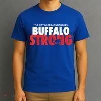 Buffalo Strong Shirt Buffalo Strong Pray For Buffalo Shirt T-Shirt thumb 3