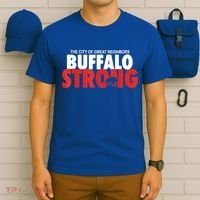 Buffalo Strong Shirt Buffalo Strong Pray For Buffalo Shirt T-Shirt thumb 6