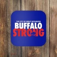 Buffalo Strong Shirt Buffalo Strong Pray For Buffalo Shirt Coaster thumb 0