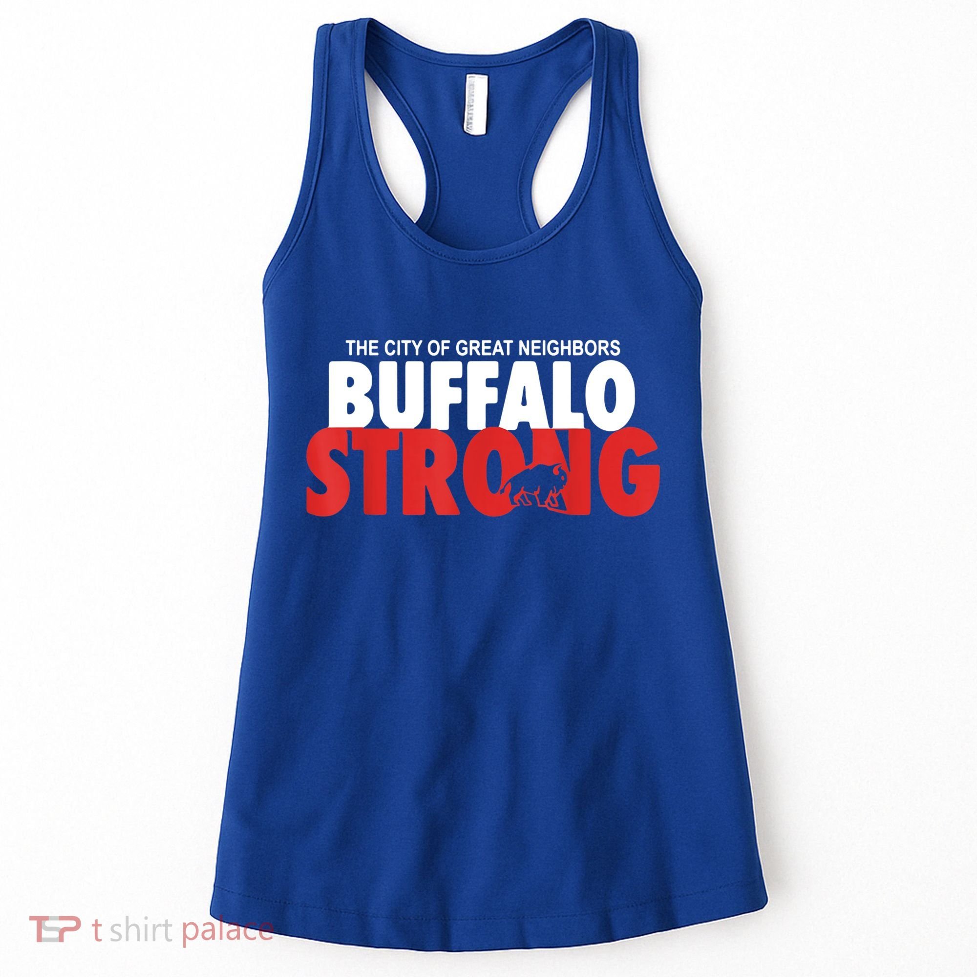 Buffalo Strong Shirt Buffalo Strong Pray For Buffalo Shirt Women's Tank Top